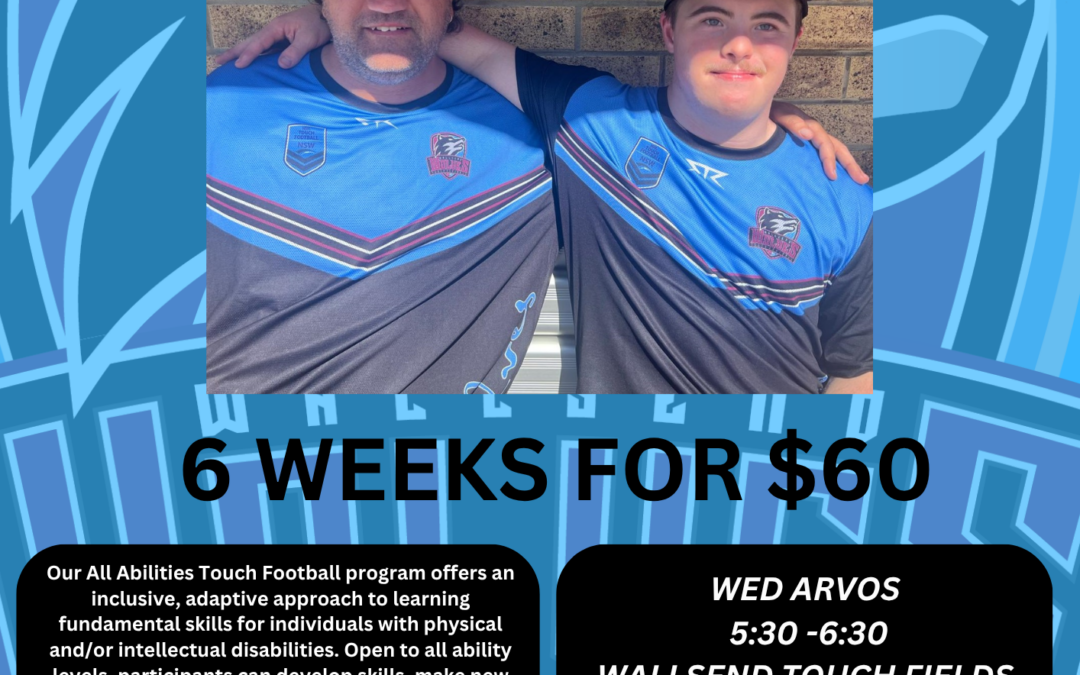 Coastal Fire Services and DS Roofing & Guttering – All Abilities Touch Football Program – Aug 2025