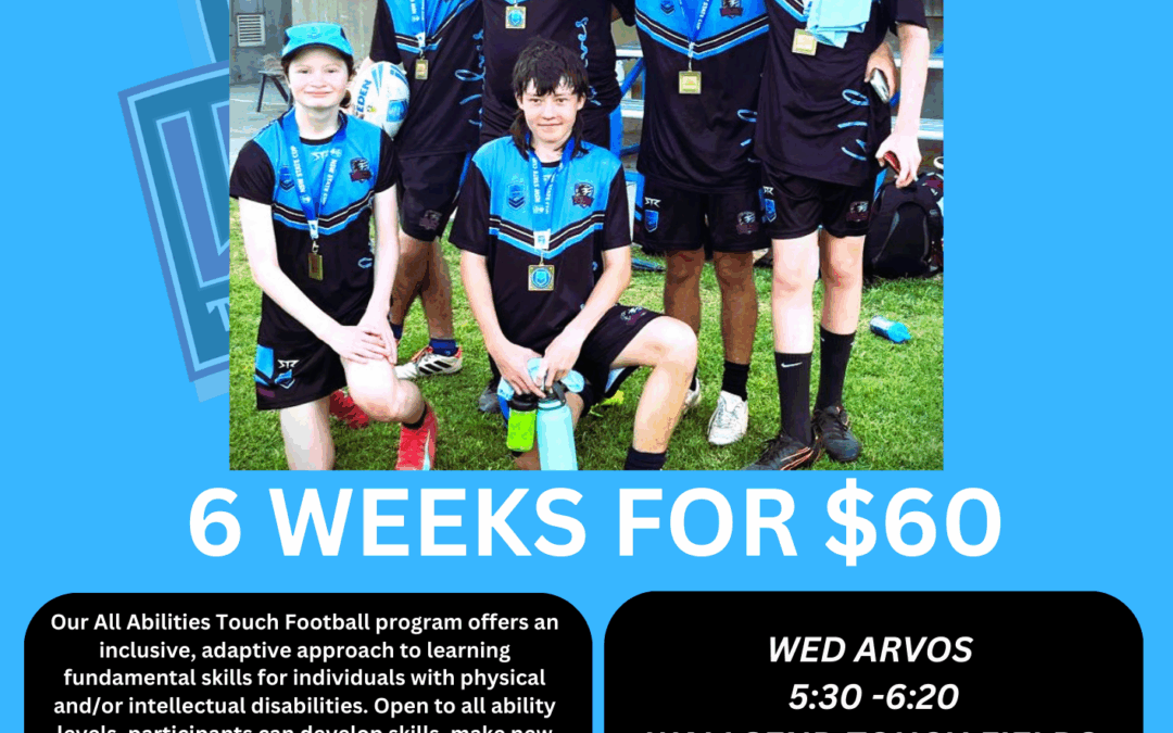 Coastal Fire Services and DS Roofing & Guttering – All Abilities Touch Football Program