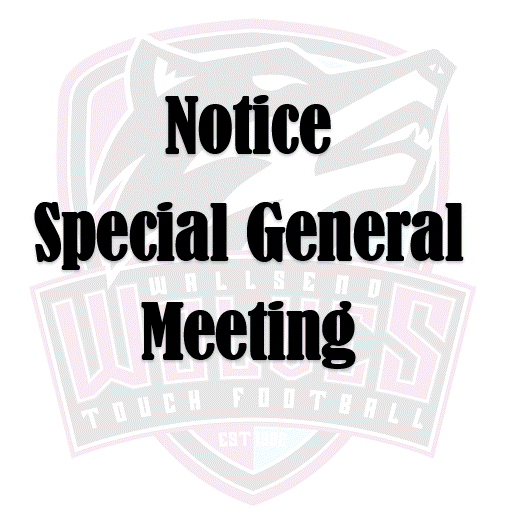 Notice of Special General Meeting – 26 May 2026 @ 6:30pm